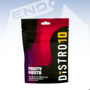 distro 10 gummies fruity fiesta