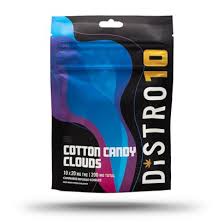 distro 10 gummies cotton candy clouds