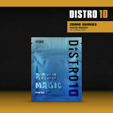 distro 10 gummies razz magic