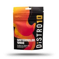 distro 10 gummies watermelon wave