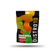 distro 10 gummies green apple groove