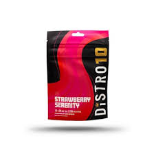 distro 10 gummies strawberry serenity